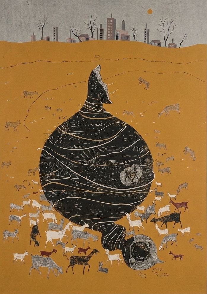The small Giant — Curated Art & Rug Pairing