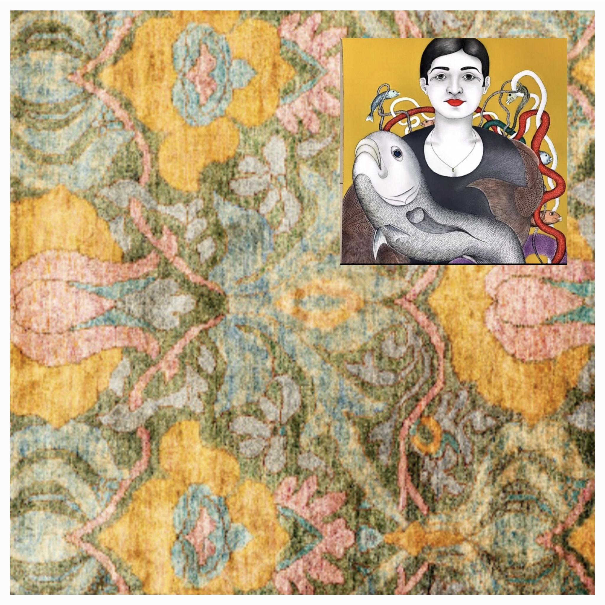 Sovereign Spirit — Art & Rug Pairing