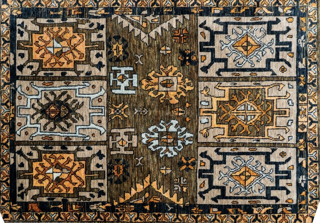Autumn Flock — Art & Rug Pairing