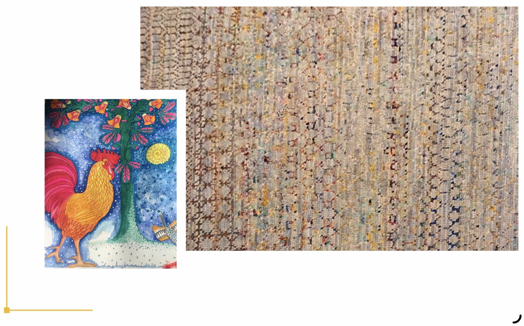 Art & Rug Pairing XIV